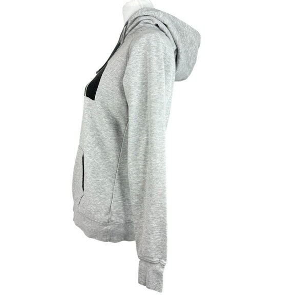 The North Face Women's Gray Hooded Activewear Long Sleeve Sweatshirt Small/C37 - Picture 3 of 13